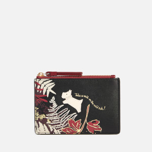 Radley Women's Wild Side Small Zip Top Coin Purse - Black