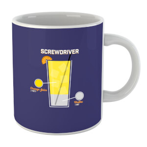 Infographic Screwdriver Mug