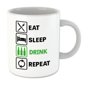 Eat Sleep Game Repeat Mug