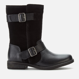 Clarks Women's Demi Flow Biker Boots - Black