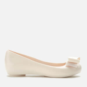 Vivienne Westwood for Melissa Women's Ultragirl 22 Ballet Flats - Ivory Bow Orb