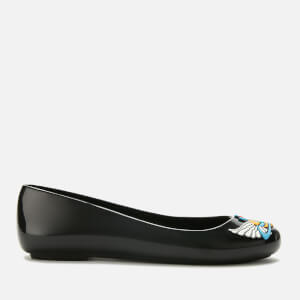 Vivienne Westwood for Melissa Women's Space Love 22 Ballet Flats - Black Wing Orb