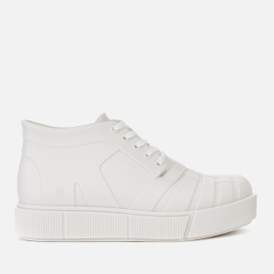Melissa Women's Shadow Flatform Ankle Boots - White Matt