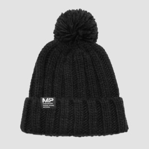 MP Bobble Hat - Black