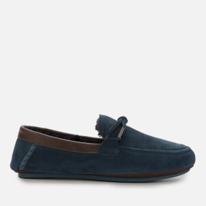 Ted Baker Men's Valcent Suede Mocassin Slippers - Dark Blue