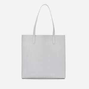Ted Baker Women's Soocon Crosshatch Large Icon Bag - Light Grey