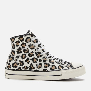 Converse Archive Print Lucky Star Hi-Top Trainers - Driftwood/Light Fawn/Black