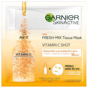 Garnier Fresh Mix Tissue Face Mask with Vitamin C 33ml