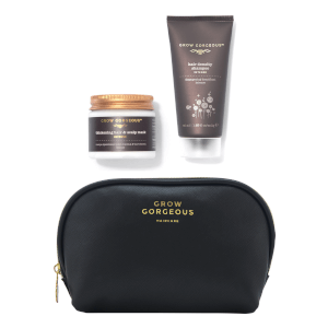 Grow Gorgeous Mini Intense Shampoo, Mask and Bag
