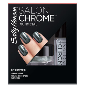 Sally Hansen Salon Chrome Kit - Gunmetal