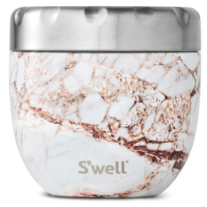 S'well Eats 2 in 1 Calacatta Gold Nesting Food Bowl 21.5oz