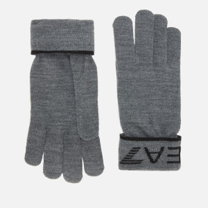 Emporio Armani EA7 Men's Branded Gloves - Grey