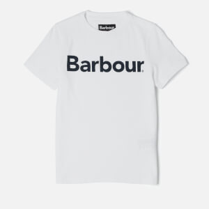 Barbour Boy's Logo T-Shirt - White