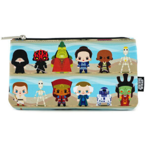 Loungefly Star Wars The Phantom Menace Chibi Characters Pouch