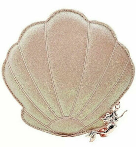 Loungefly Disney The Little Mermaid Ariel Shimmer Shell Crossbody Bag