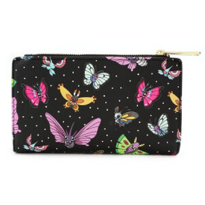 Loungefly Pokemon Butterfly Top Zip Wallet