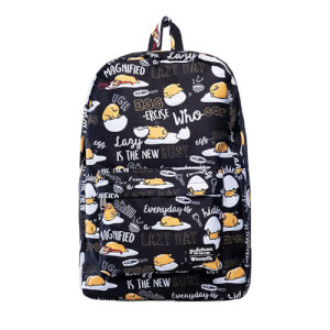 Loungefly Gudetama Black Nylon Backpack