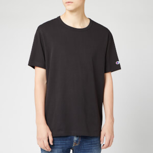 Champion Men's Sleeve Logo Crew Neck T-Shirt - Black