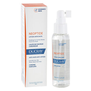 Ducray Neoptide Men's Hair Lotion Treatment for Chronic Thinning Hair 3.3 oz