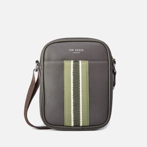 Ted Baker Men's Jets Webbing Mini Flight Bag - Chocolate