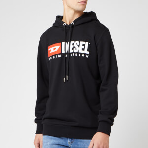 Diesel Men's Division Logo Hoody - Black