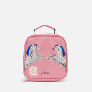 Joules Girls' Munch Bag - Pink Sequin Horse
