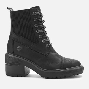 Timberland Women's Silver Blossom Mid Boots - Black Full Grain