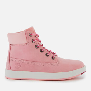Timberland Kids' Davis Square Boots - Light Pink Nubuck