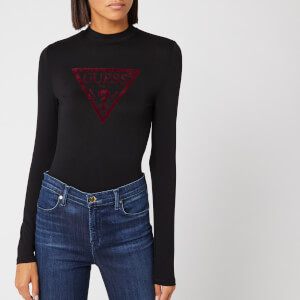Guess Women's Leo Triangle Body - Jet Black