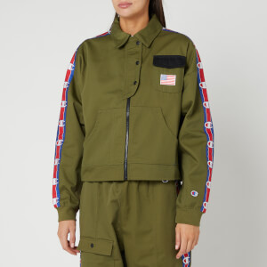 Champion Women's Milatry Jacket - Khaki