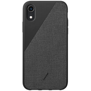Native Union Clic Canvas iPhone XR Case - Black