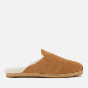 TOMS Women's Nova Leather Mule Slippers - Brown