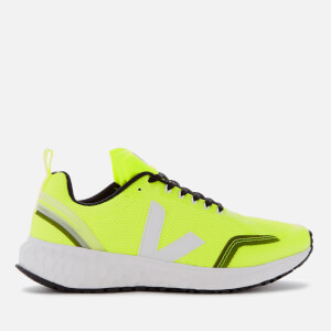 Veja Men's The Condor Running Shoes - Jaune Fluo/White