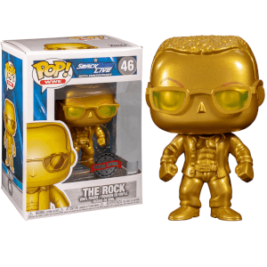 Figurine Pop! The Rock (Métallique) EXC - WWE