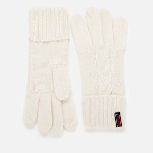 Superdry Women's Lannah Cable Gloves - Winter Marl