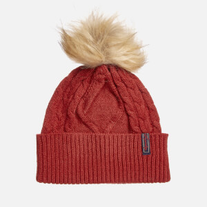 Superdry Women's Lannah Cable Beanie - Furnace Red