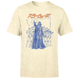 Star Wars Kana Force Choke Men's T-Shirt - White Stone Wash
