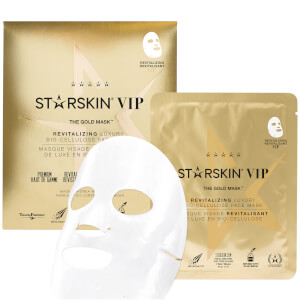 picture of Starskin The Gold Mask VIP Revitalizing Luxury Bio-Cellulose Second Skin Face Mask