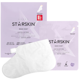STARSKIN Magic Hour Exfoliating Double-Layer Foot Mask Socks 1.7 oz