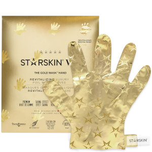 STARSKIN The Gold Mask Hand VIP Revitalizing Luxury Foil Mask Gloves 0.6 oz