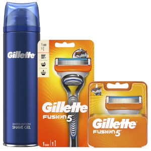 Fusion5 Men's Bundle (Razor Handle, 4 Count Blade and Shave Prep 200ml)