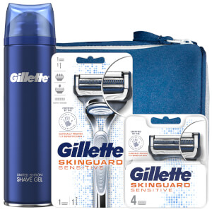 Gillette Skinguard Shaving Kit with Wash Bag