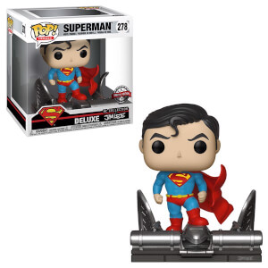 DC Comics - Superman su Gargoyle Figura Pop! Deluxe Esclusiva