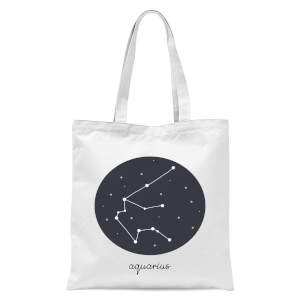 Aquarius Tote Bag - White