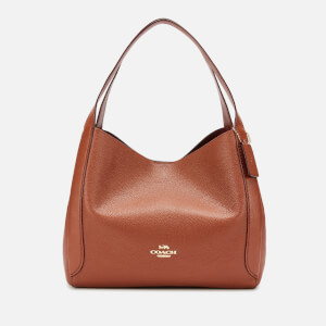 Coach Women's Polished Pebble Leather Hadley Hobo Bag - 1941 Saddle