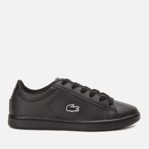 Lacoste Kids' Carnaby Evo Trainers - Black/Black