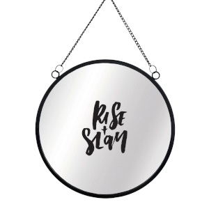 Rise + Slay Round Mirror & Vinyl Sticker