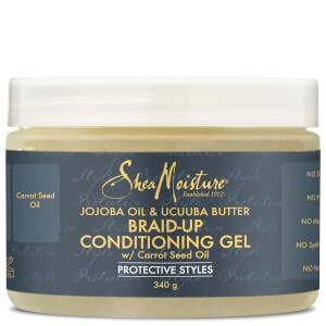 Shea Moisture Jojoba Oil Ucuuba Butter Braid Up Conditioning Gel 340g Lookfantastic