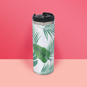 Botanical Print Stainless Steel Travel Mug
