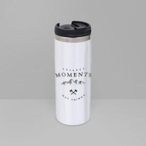 Collect Moments Stainless Steel Travel Mug - Metallic Finish